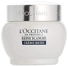 Fragrances, Perfumes, Cosmetics Moisturizing Face Cream - L'Occitane Reine Blanche Rich Cream