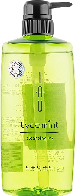 Cleansing Aroma Shampoo - Lebel IAU Lycomint Cleansing ICY — photo N1