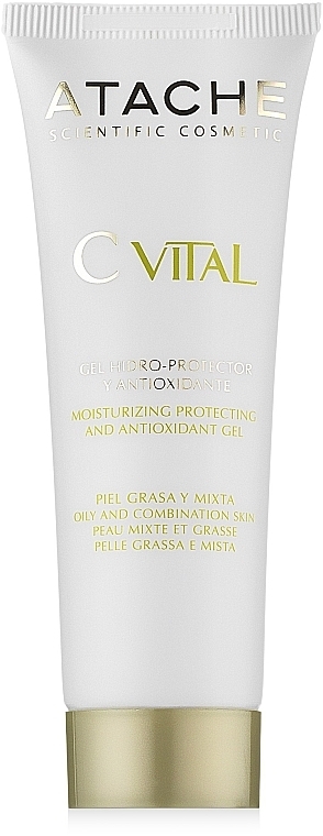 Moisturizing & Protective Antioxidant Gel for Oily & Combination Skin - Atache C Vital Cream-Gel Oily & Combination Skin — photo N2