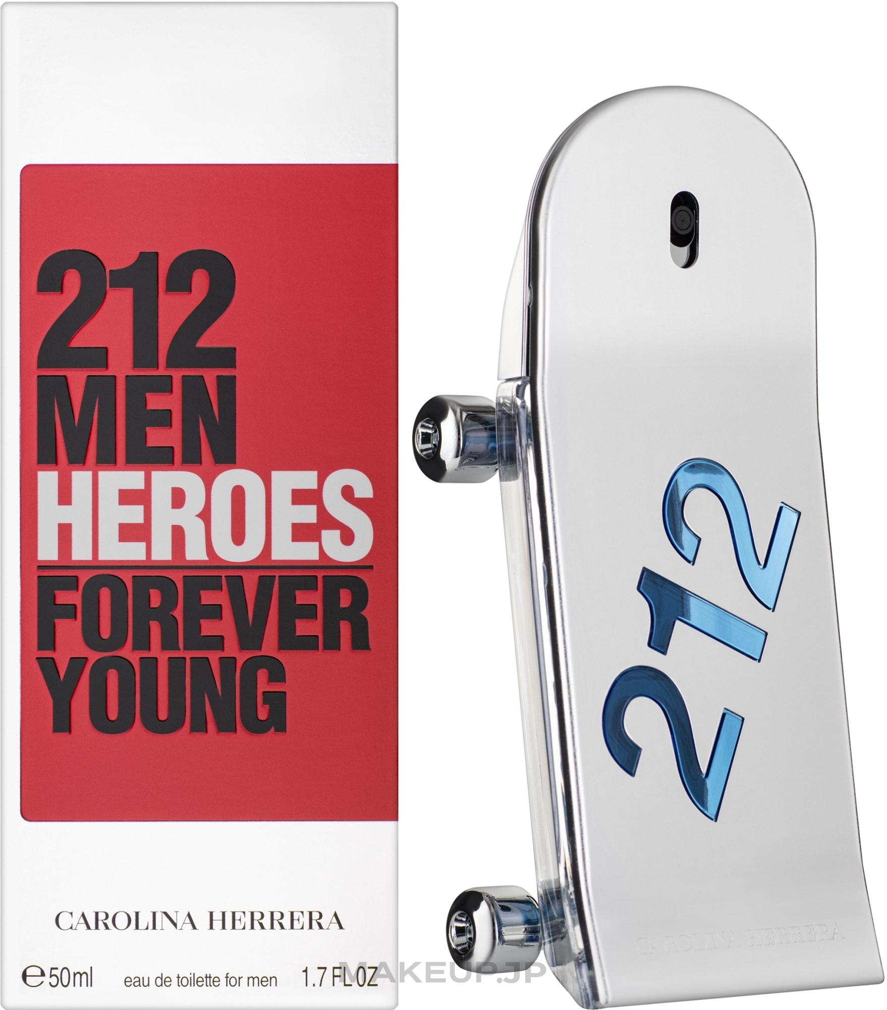 Carolina Herrera 212 Men Heroes Forever Young - Eau de Toilette — photo 50 ml