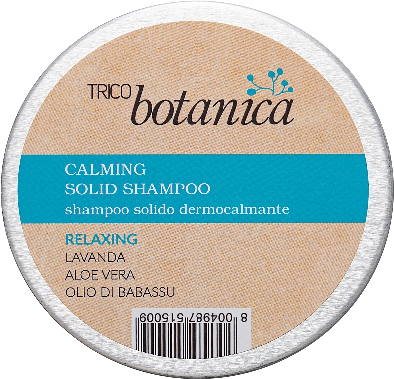 Calming & Relaxing Solid Shampoo - Trico Botanica Calming Solid Shampoo Relaxing — photo N2