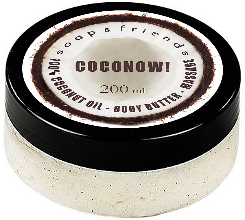 Coconut Body Peeling - Soap & Friends Body Scrub — photo N1