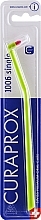 Fragrances, Perfumes, Cosmetics Mono Toothbrush "Single CS 1006", light green-crimson - Curaprox