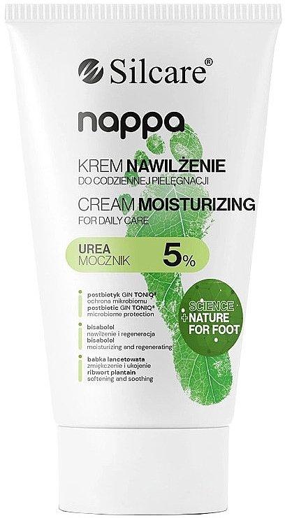 5% Urea Moisturizing Foot Cream for Daily Care - Silcare Nappa Cream Moisturizing For Daily Care 5% Urea — photo N1