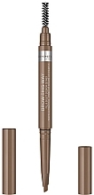 Fragrances, Perfumes, Cosmetics Brow Liner - Rimmel Brow This Way 2-in-1 Filler & Fixer