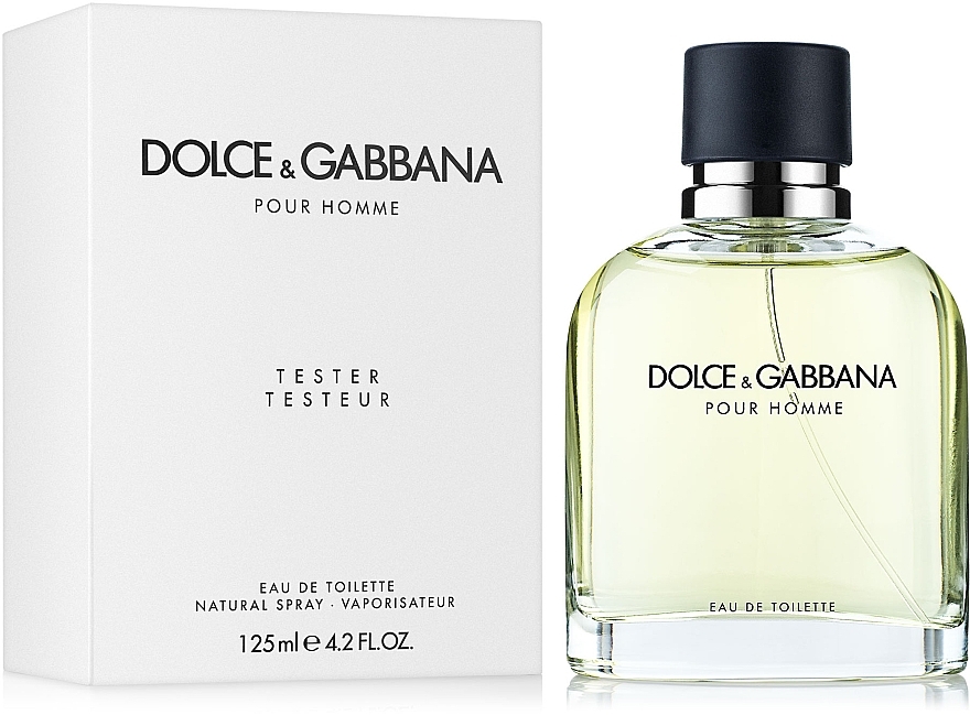 Dolce & Gabbana Pour Homme - Eau de Toilette (tester with cap) — photo N8