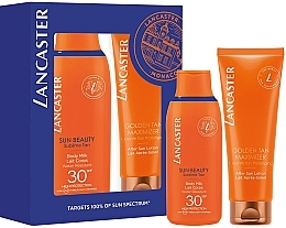 Fragrances, Perfumes, Cosmetics Set - Lancaster Sun Beauty Set Duo (b/milk//175ml + a/sun/lot//175ml)