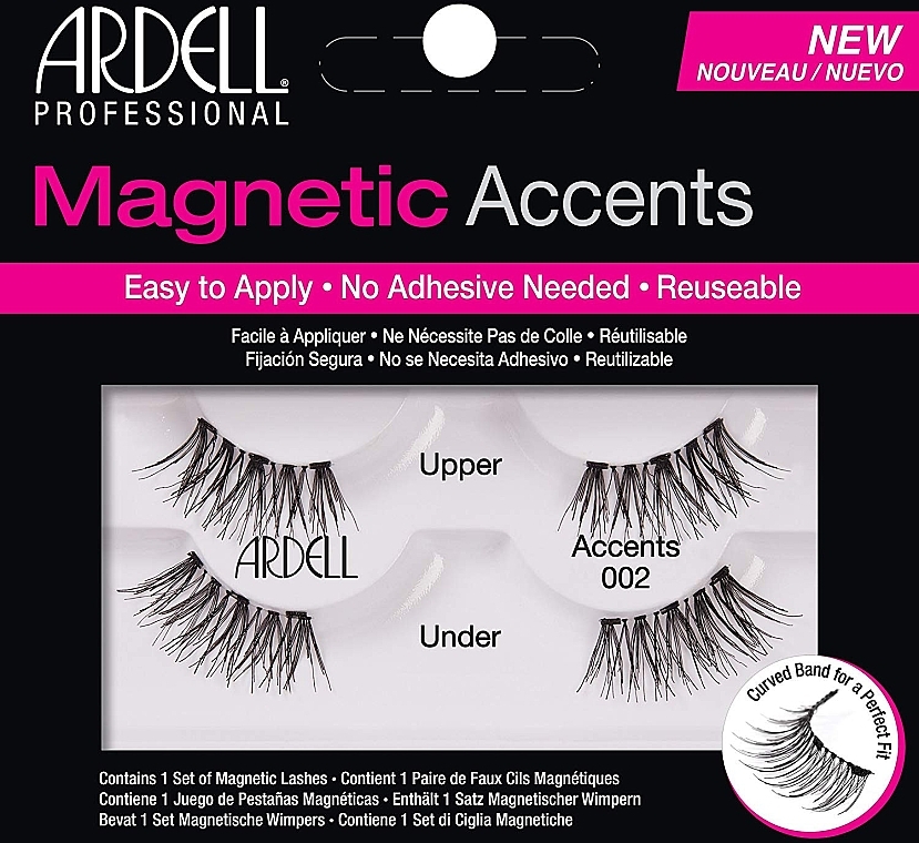 False Lashes - Ardell Magnetic Lashes Accents 002 — photo N1