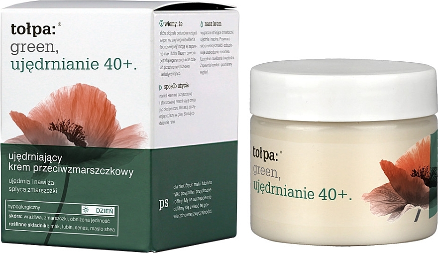 Anti-Wrinkle Day Cream - Tolpa Green Firming 40+ Rejuvenating Anti-Wrinkle Day Cream — photo N4