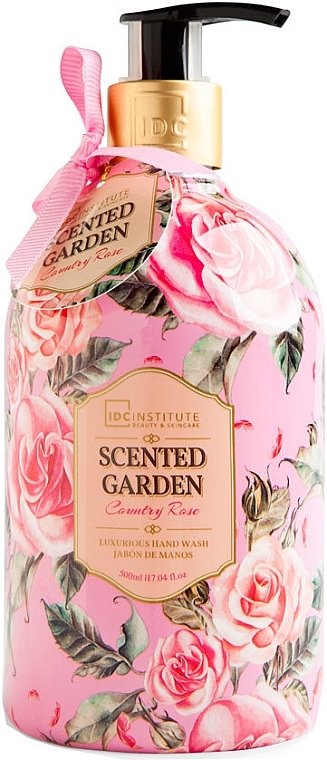 Hand Liquid Soap - IDC Institute Scented Garden Hand Wash Country Rose — photo N1