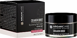 Fragrances, Perfumes, Cosmetics Rejuvenating Night Face Cream - Arganicare Collagen Boost Rejuvenating Night Cream