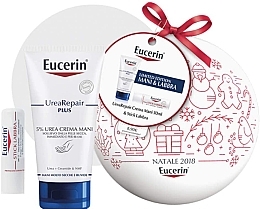 Fragrances, Perfumes, Cosmetics Set - Eucerin Xmas Pack Urea 2018 (h/cr/30ml + lip/balm/4.5g)