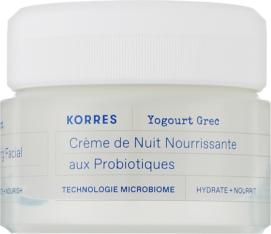 Probiotic Night Face Cream - Korres Greek Yoghurt Probiotic Quench Sleeping Facial — photo N1