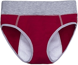 Menstrual Panties for Women 'Sport +', bordo - BNB — photo N1