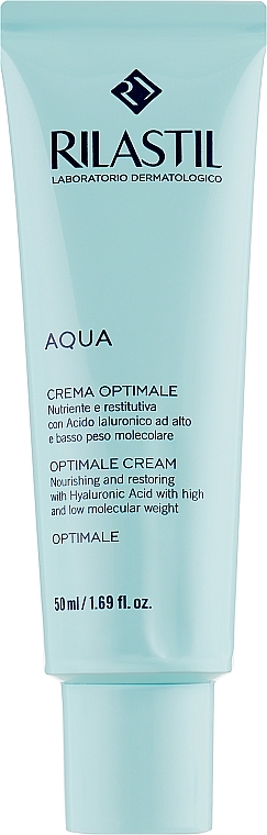 Nourishing Water Rebalancing Cream for Normal & Dry Skin - Rilastil Aqua Crema — photo N1