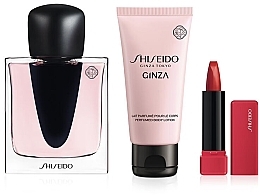 Shiseido Ginza - Set (edp/50ml+b/lot/50ml+lipstick/2g) — photo N2