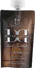 Solarium Cream with Ultra-Dark Bronzers & Mega-Silicones - Brown Sugar Double Black Chocolate 400X — photo N1