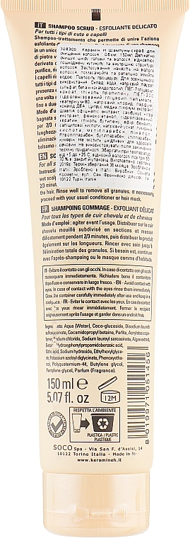 Scrub Shampoo - Keramine H Scrub Shampoo — photo N2