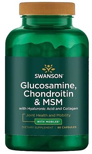 Dietary Supplement - Swanson Glucosamine Chondroitin & MSM 90pcs — photo N1