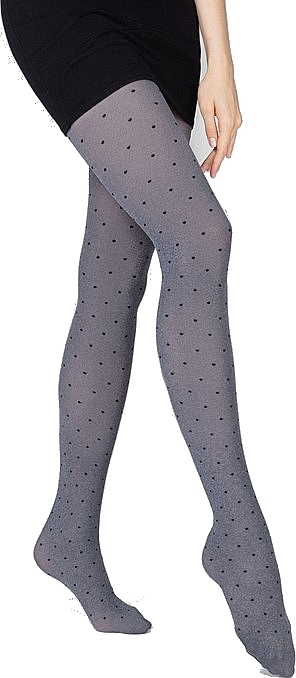 Pearl Tights 50 Den, gray - MONA — photo N1