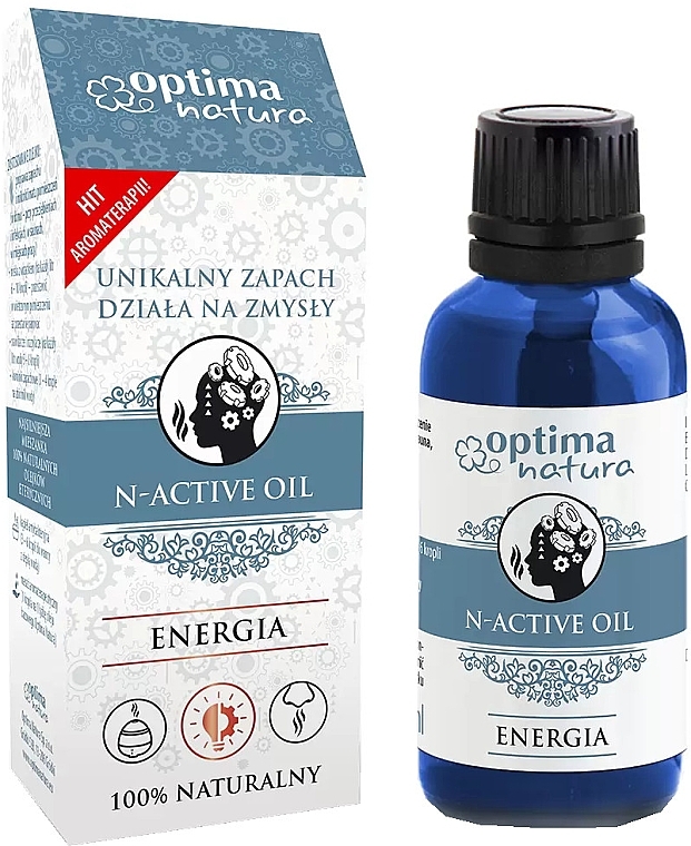 Energy Aroma Oil - Optima Natura N-Active Oil Energy — photo N1