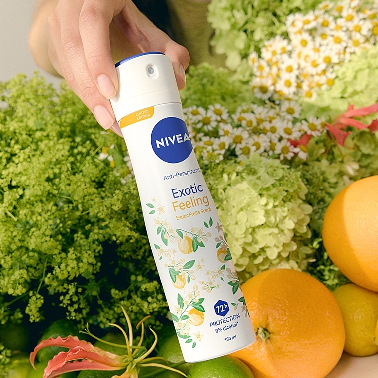 Antiperspirant - NIVEA Anti-Perspirant Pure Energy Exotic Fruits Limited Edition — photo N5