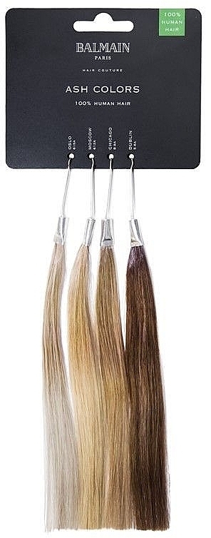 Hair Extensions - Balmain Paris Colourring Ready-to-Wear Human Hair Ash Colours — photo N1