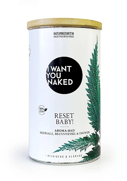 Nettle & Ginger Aroma Bath - I Want You Naked Reset Baby Aroma-Bad — photo N1