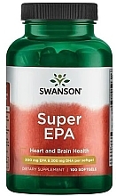 Fish Oil Dietary Supplement, 100 Caps - Swanson Super EPA — photo N1