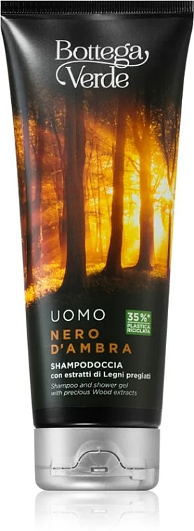 Bottega Verde Nero d'Ambra - Shampoo-Shower Gel — photo N1