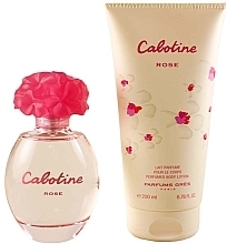 Fragrances, Perfumes, Cosmetics Gres Cabotine Rose - Set (edt/100ml + b/lot/200ml)