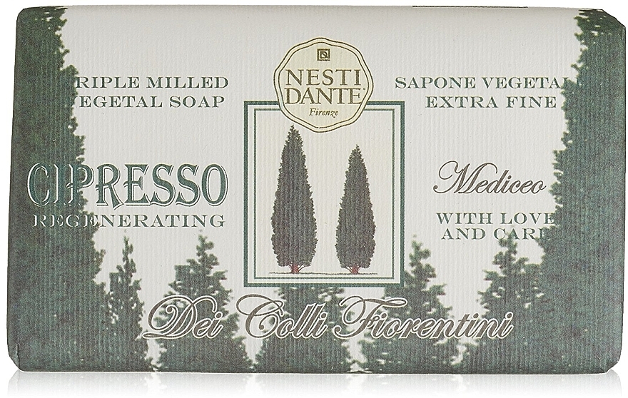 Soap "Cypress" - Nesti Dante Dei Colli Fiorentini Cypress Tree Soap — photo N1