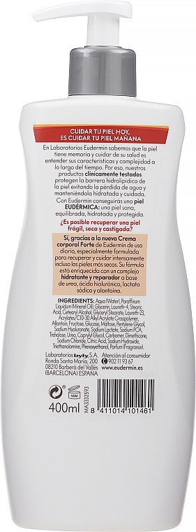 Body Lotion - Eudermin Forte Body Milk — photo N5