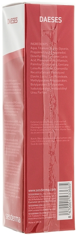 Lifting Elastin Mask - SesDerma Laboratories Daeses Firming Mask — photo N2