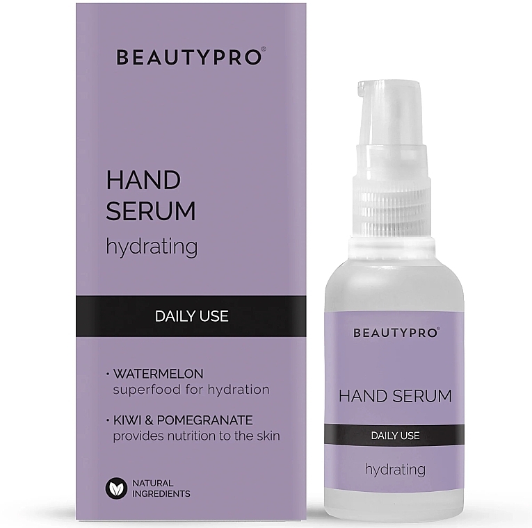 Daily Hydrating Hand Serum - BeautyPro Hand Serum Hydrating Watermelon & Kiwi — photo N1