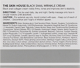 Nourishing Collagen & Black Snail Mucin Cream - The Skin House Black Snail Wrinkle Cream — photo N31