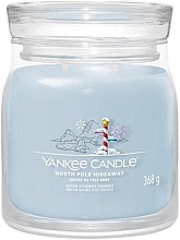 Fragrances, Perfumes, Cosmetics North Pole Hideaway Scented Candle in Jar, 2 wicks - Yankee Candle Singnature