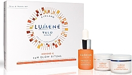 Fragrances, Perfumes, Cosmetics Set - Lumene Valo Trial & Travel Set (essen/15ml + f/cr/15ml+ f/cr/15ml)