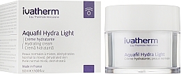 Moisturising Cream for Sensitive, Normal and Combination Skin - Ivatherm Aquafil Hydra Light Cream — photo N29