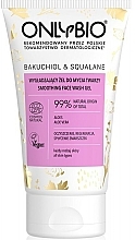 Fragrances, Perfumes, Cosmetics Smoothing Face Wash Gel - OnlyBio Bakuchiol & Squalane Smoothing Face Wash Gel