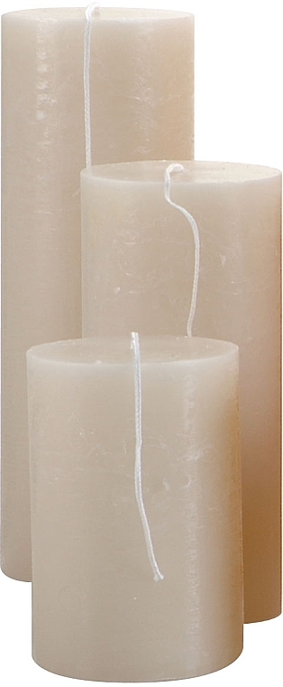 Giardino Benessere Set 3 Scented Welcome Candles The Bianco - Candle Set — photo N3