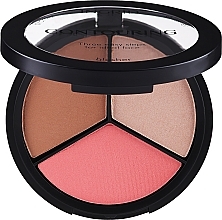 Face Contour Palette - Ingrid Cosmetics Ideal Face Foundation  — photo N1