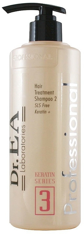 Sulfate-Free Shampoo - Dr.EA Keratin Series 3 Hair Treatment Shampoo — photo N3