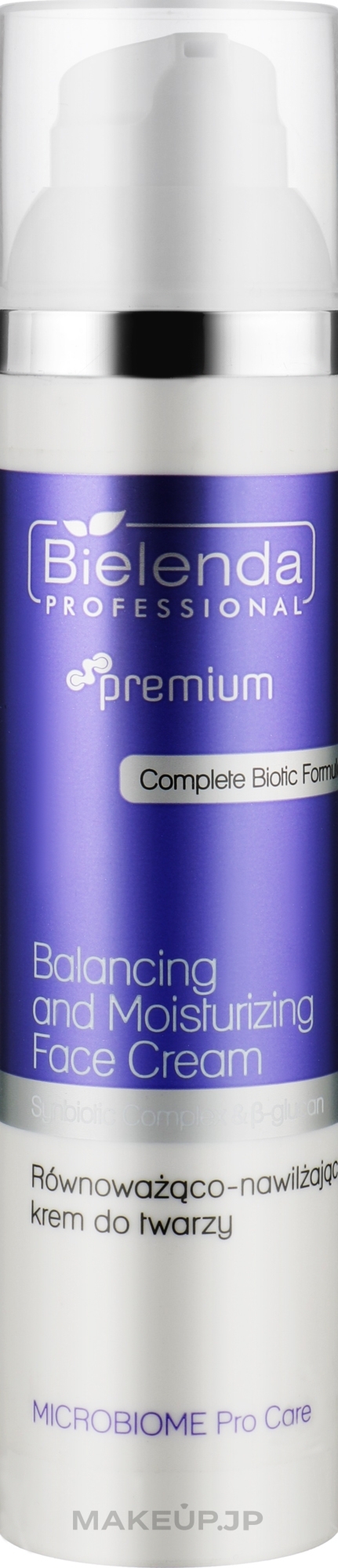 Balancing and Moisturizing Face Cream - Bielenda Professional Microbiome Pro Care Balancing And Moisturizing Face Cream — photo 100 ml