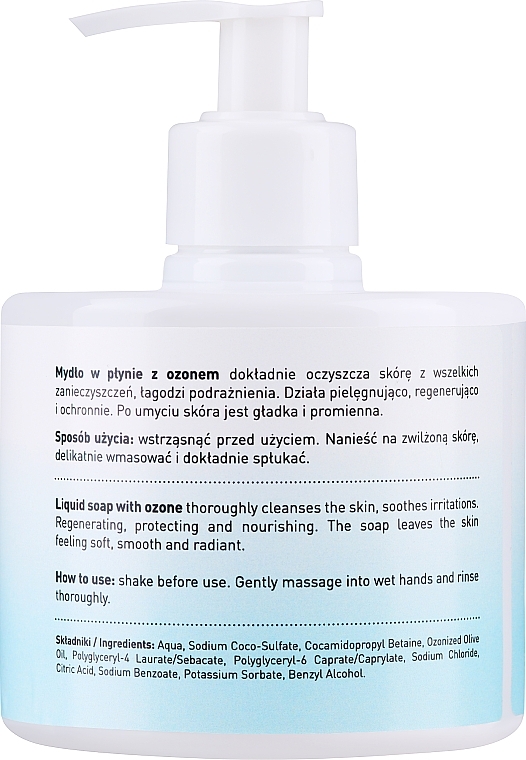 Antibacterial Ozone Liquid Soap - Scandia Cosmetics Ozo Liquid Soap With Ozone — photo N7