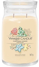 Scented Candle in Jar 'Christmas Cookie', 2 wicks - Yankee Candle Singnature — photo N9