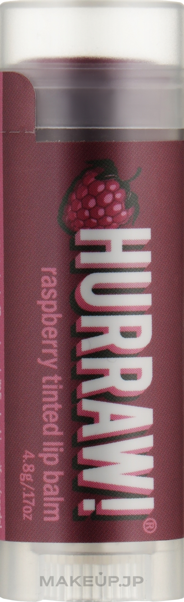Raspberry Lip Balm - Hurraw! Raspberry Tinted Lip Balm — photo 4.8 g