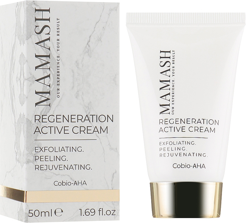 Regenerating Cream with Professional AHA Complex - Mamash Regeneration Active Cream — photo N12