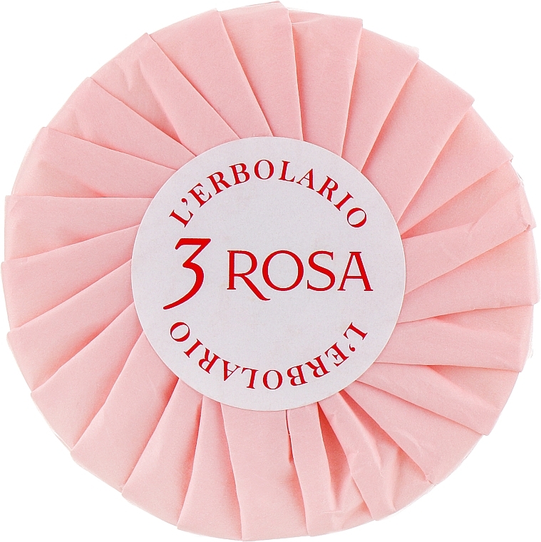 Fragrant Soap "3 Roses" - L'Erbolario 3 Rosa Sapone Profumato — photo N2