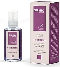 Oil for Curly & Unruly Hair - Freelimix Semi Di Lino Linseed Oil Curly And Rebellious Hair — photo N1